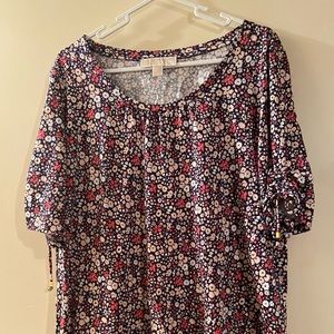 Michael Kors Floral Top (L)